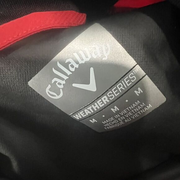 Callaway Red Swing Tech Rain Windshirt - Picture 3 of 6